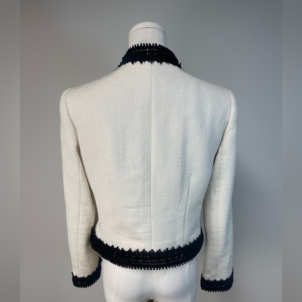 Alice + Olivia White and Black Blazer - Picture 13 of 14